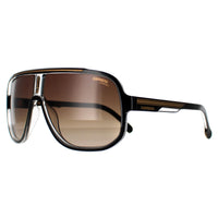 Carrera Sunglasses 1058/S 2M2 HA Black Gold Brown Gradient
