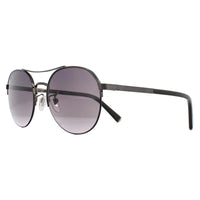 Police Sunglasses SPLA24 Lewis 03 0568 Shiny Gunmetal Smoke Gradient