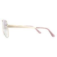 Guess Sunglasses GU7616-S 32Z Gold Violet Mirror