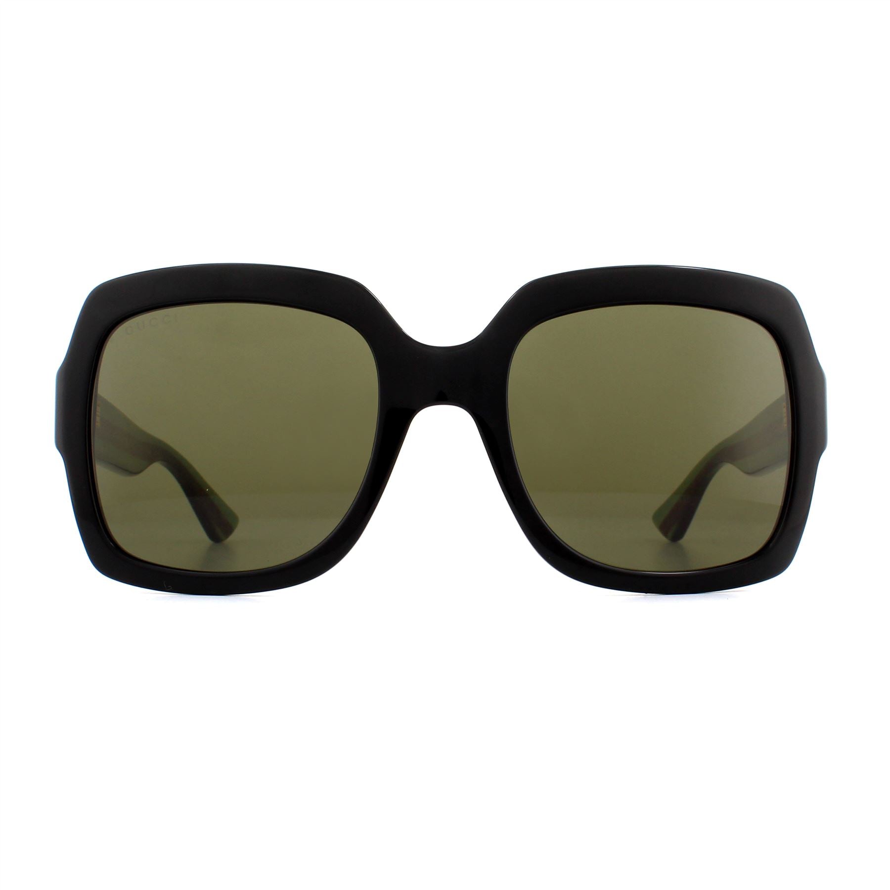Gucci Sunglasses GG0036SN Black Green Glitter and Red Green  display picture 1