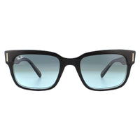 Ray-Ban Sunglasses Jeffrey RB2190 12943M Black on Transparent Blue Gradient Grey