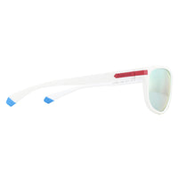 Polaroid Sunglasses PLD 2099/S 7DM EX White Red Silver Mirror Polarized