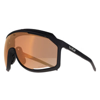 Bolle Sunglasses Chronoshield BS018003 Matte Black Phantom Brown Red Photochromic