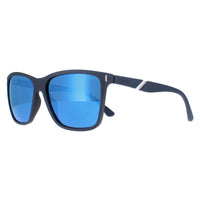 Police Sunglasses SPL529 Speed 10 92EB Rubber Blue Blue Mirror