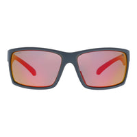 Caterpillar Sunglasses CTS-8031 108P Matte Grey Red Red Mirror Polarized