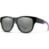 Smith Sunglasses Rounder 2JK XB Violet ChromaPop Silver Mirror