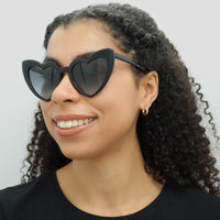 Saint Laurent Sunglasses SL 181 LOU LOU 008 Black Blue Gradient