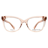 Kate Spade Glasses Frames Nevaeh 733 Transparent Peach Pink Women