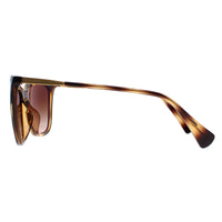 Ralph by Ralph Lauren Sunglasses RA5289 50033B Shiny Dark Havana Brown Gradient