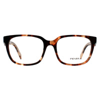 Prada Glasses Frames PR 17ZV 07R1O1 Havana Caramel Women