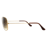 Ray-Ban Sunglasses Cockpit 3362 001/51 Gold Brown Gradient 59mm
