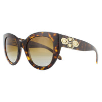 Bvlgari Sunglasses BV8214B 504/T5 Dark Havana Brown Gradient Polarized