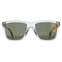 Hugo Boss Sunglasses BOSS 1317/S KB7 CW Transparent Grey Green Gold Mirror