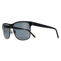 Polo Ralph Lauren Sunglasses PH3128 939781 Matte Black On Shiny Black Grey Polarised