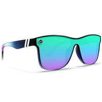 Blenders Sunglasses Millenia X2 807 FG Black Forest Blue Rainbow Polarized