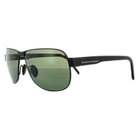 Porsche Design Sunglasses P8633 A V401 Black Grey Green Polarized