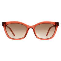 Ted Baker Sunglasses TB1639 Tanner 220 Transparent Candy Cane Red Brown Grey Gradient
