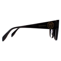 Alexander McQueen Sunglasses AM0284S 002 Black Grey Gradient