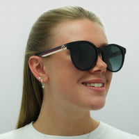 Gucci Sunglasses GG0416SK 001 Black Grey Gradient