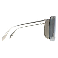 Alexander McQueen Sunglasses AM0313S 007 Silver Silver Mirror
