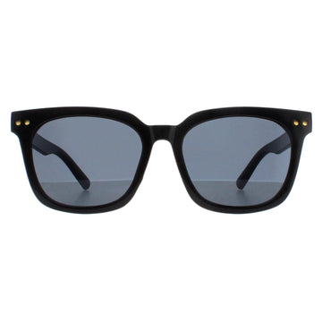 Atum Meraki Sunglasses Shiny Black Smoke Grey