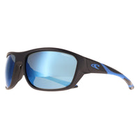 O'Neill Sunglasses ONS Dcurrent2.0 104P Matte Black Smoke Solid Silver Flash Polarized