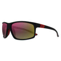 Smarty Sunglasses SA2210 A Matte Black Red Grey