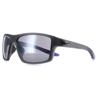 Nike Sunglasses Brazen Fury Mi DC3294 021 Matte Dark Grey Silver Grey Mirror