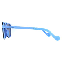 Moncler Sunglasses ML0063 90C Light Blue Blue Mirror