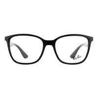 Ray-Ban Glasses Frames RB7066 2000 Shiny Black 52mm