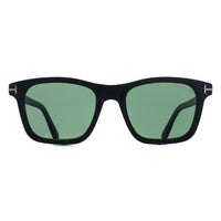 Tom Ford Sunglasses Barron FT1179 01N Shiny Black Green