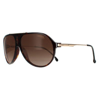 Carrera Sunglasses Hot65 086 HA Dark Havana Brown Gradient