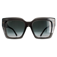 Jimmy Choo Sunglasses ELENI/G/S KB7 9O Grey Dark Grey Gradient