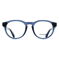 Salvatore Ferragamo Glasses Frames SF2987E 450 Transparent Azure Men Women