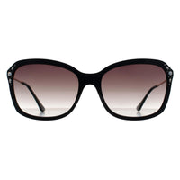 Seksy Sunglasses N2901 A Black Gold Smoke Grey Gradient