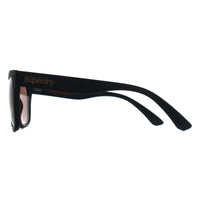 Superdry Sunglasses SDS Byronville 104 Matte Black Brown Gold Mirror