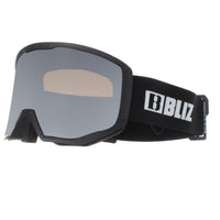 Bliz Ski Goggles Spark ZG8005-0500 Black Orange Silver Mirror
