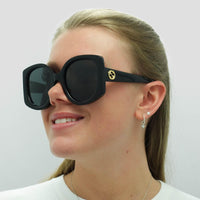 Gucci Sunglasses GG1257S 001 Black Grey