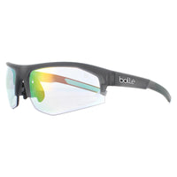 Bolle Sunglasses Bolt 2.0 BS004004 Matte Black Crystal Phantom Clear Green Photochromic