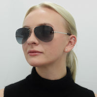 Rayban Sunglasses 3449 Silver Grey Gradient 003/8G 59mm