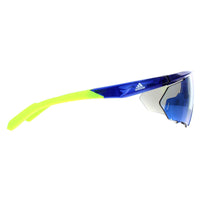 Adidas Sunglasses SP0027 91X Frosted Blue Vario Mirror Blue Photochromic