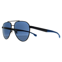 Hugo Boss Sunglasses BOSS 1485/S 0VK Matte Black Blue Blue