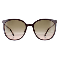 Jimmy Choo Sunglasses ORIA/G/SK DDB HA Gold Copper Brown Gradient