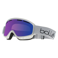 Bolle Ski Goggles Freeze Plus 22053 Matte White Bronze Blue Cat 3