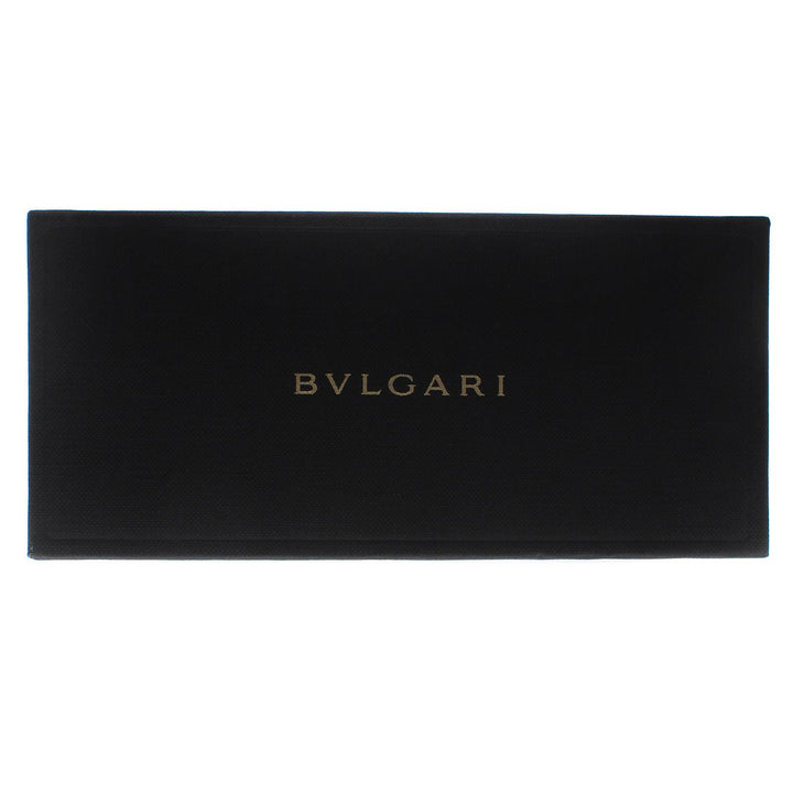 Bvlgari black semi-hard Sunglasses Case in presentation box w cleaning cloth