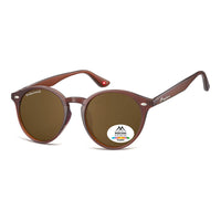 Montana Sunglasses MP20 E Transparent Brown Brown Polarized