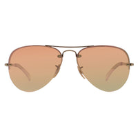 Ray-Ban Sunglasses 3449 001/2Y Gold Copper Mirror