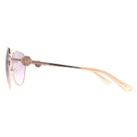 Guess Sunglasses GF6140 28T Shiny Rose Gold Bordeaux Gradient