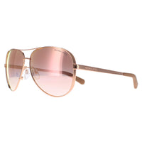 Michael Kors Sunglasses Chelsea 5004 11086F Rose Gold Rose Gold Gradient Flash