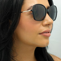 INVU Sunglasses B2133 A Black Grey Polarized